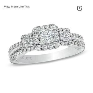 Vera Wang Engagment ring and Wedding band